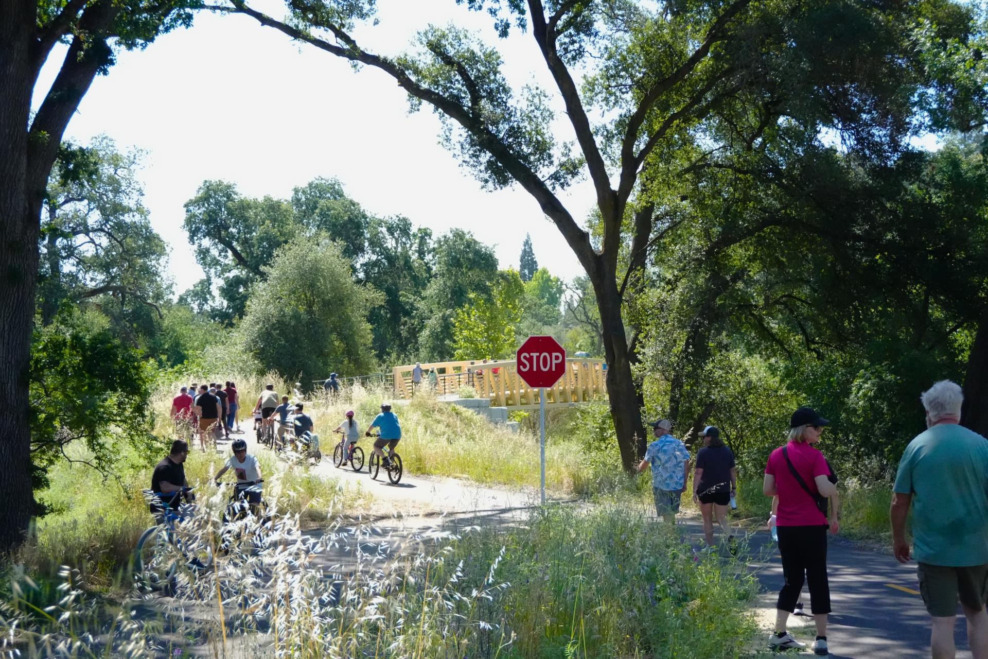 The City of Roseville Celebrates Dry Creek Greenway Trail Grand Opening