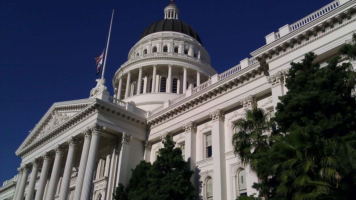 Front of the California Capitol